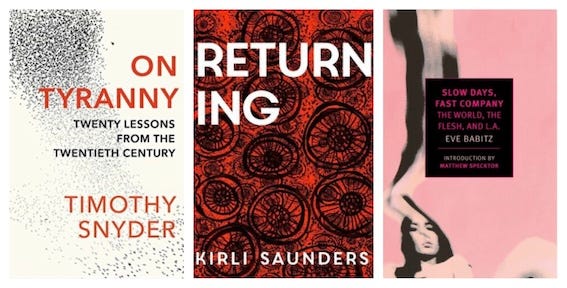 Collage of three book covers