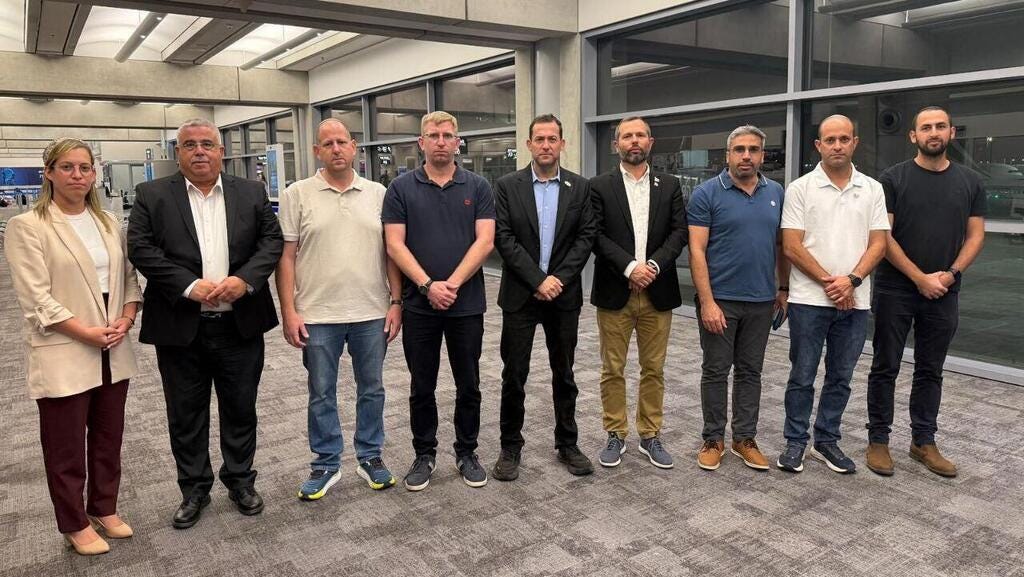 משלחת מועצת יש"ע לניו יורק 