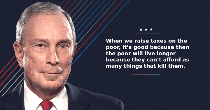 Bloomberg the poors Bloomberg the poors