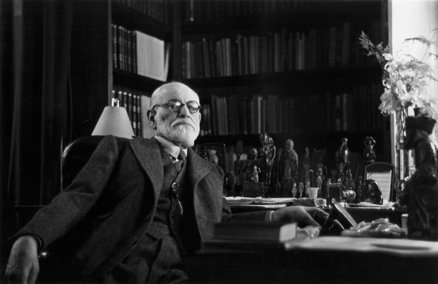 freud in his study