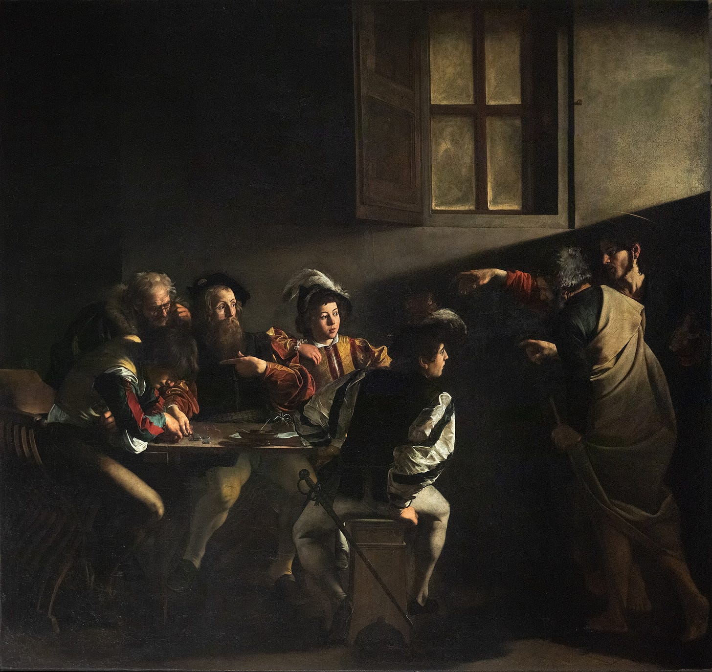 Calling of Saint Matthew Caravaggio Calling of Saint Matthew Caravaggio