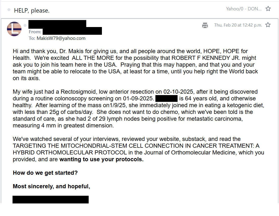 Makis's Colon Cancer Protocols Halting Tumors & Metastasis FAST