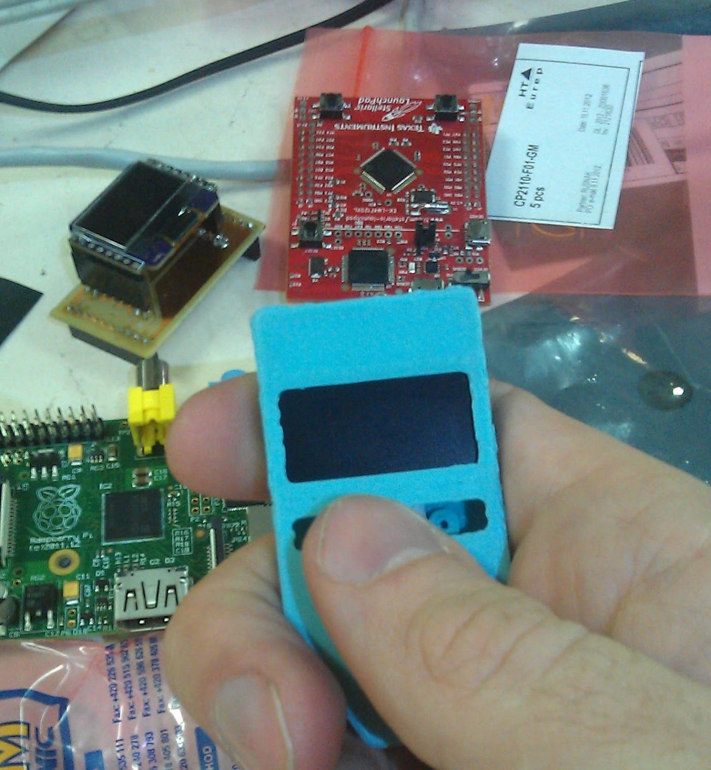 První prototyp Trezoru One První prototyp Trezoru One