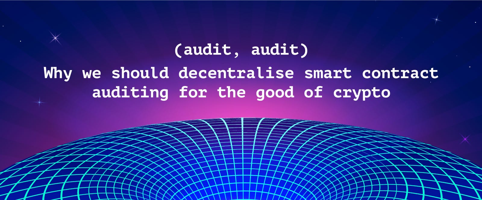 audit, audit) - by Nick Almond - The Cryptospace