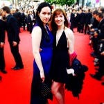 Sophie and Sam on the red carpet at Cannes Sophie and Sam on the red carpet at Cannes