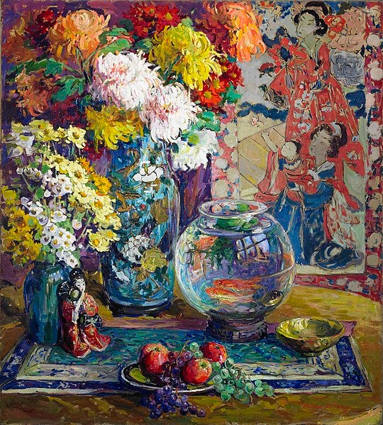 File:Kathryn E. Cherry - Fish, Fruits, and Flowers - 11-1939 - Saint Louis Art Museum.jpg