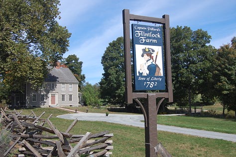 Colonial Farm Landscape
