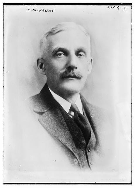 Andrew W. Mellon,banker,businessman,industrialist,philanthropist,moustache,men  | eBay