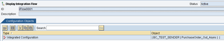 Newly created iFlow in ID Newly created iFlow in ID
