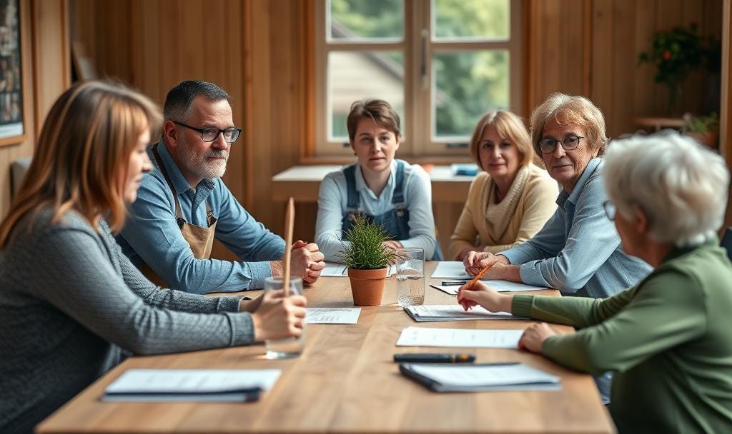 Symbolfoto für einen Beteiligungsprozess auf Augenhöhe in einer Gemeinde