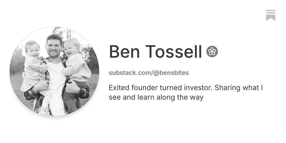 Ben Tossell | Substack