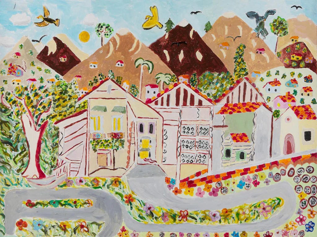 Vicente Siso - Birds Fly Above The Village