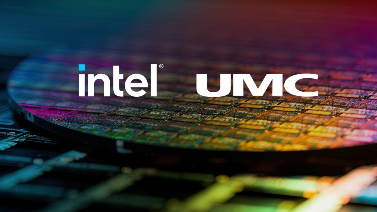 Intel 與聯電於 2024 年 1 月宣布合作開發 12nm 製程平台、預計 2027 年於 Intel 美國廠區量產（圖：Intel Newsroom）