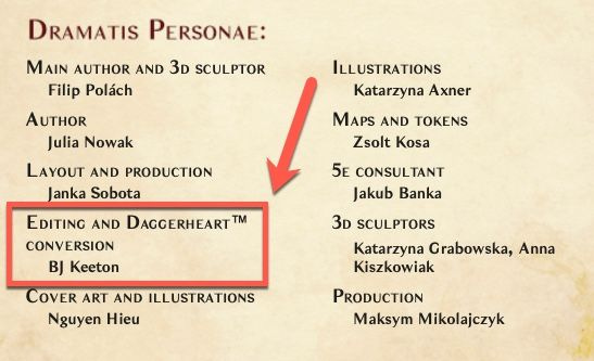 credits for dragoning ks