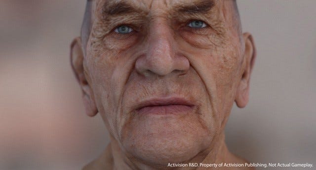 rostro activision render rostro activision render