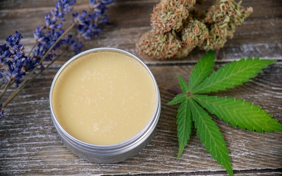 Cannabis Pain relief Salve herbal medicine