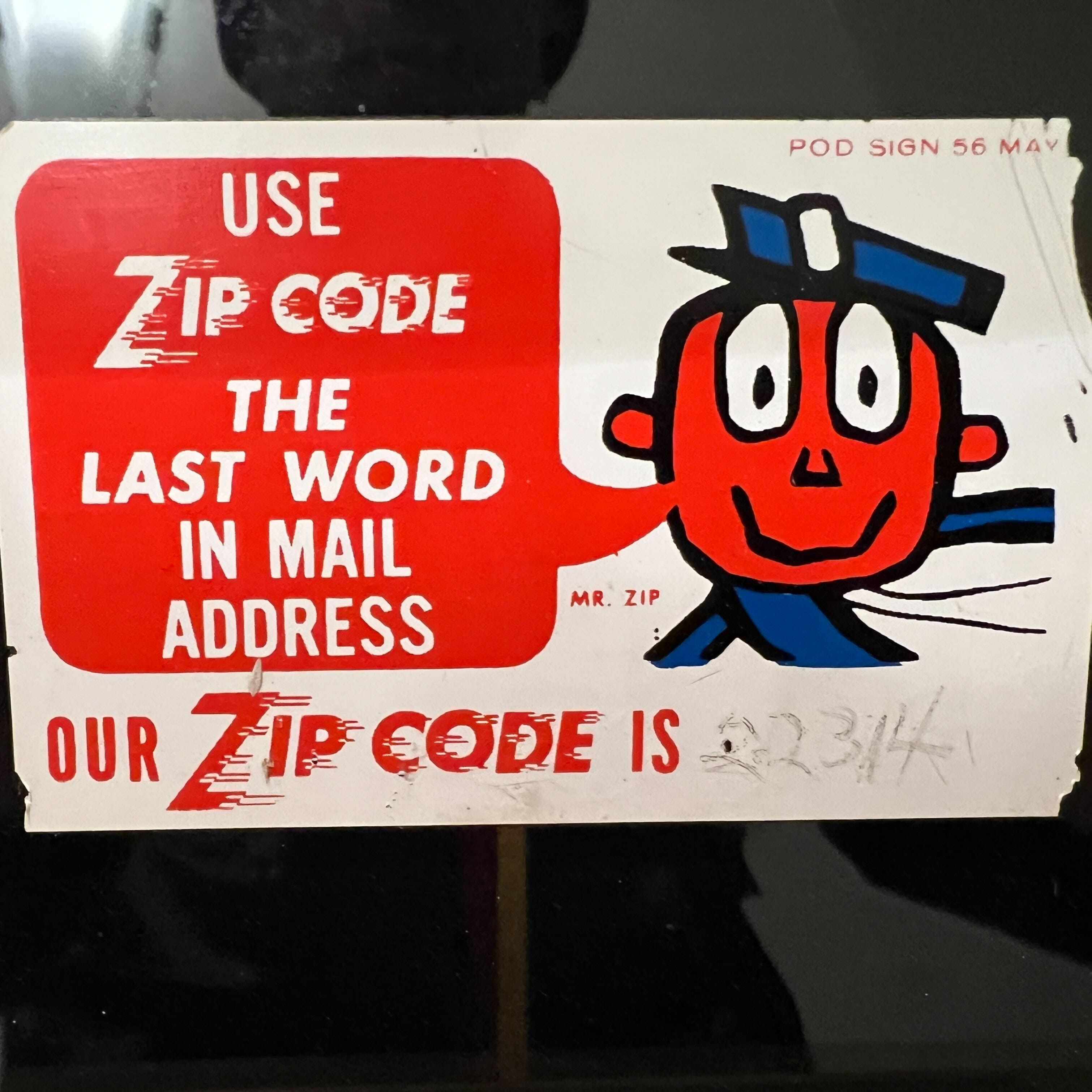 Happy birthday, Mr. ZIP! A salute to the retired post-office