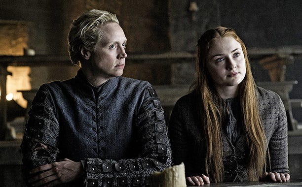 game of thrones door sansa with keeper