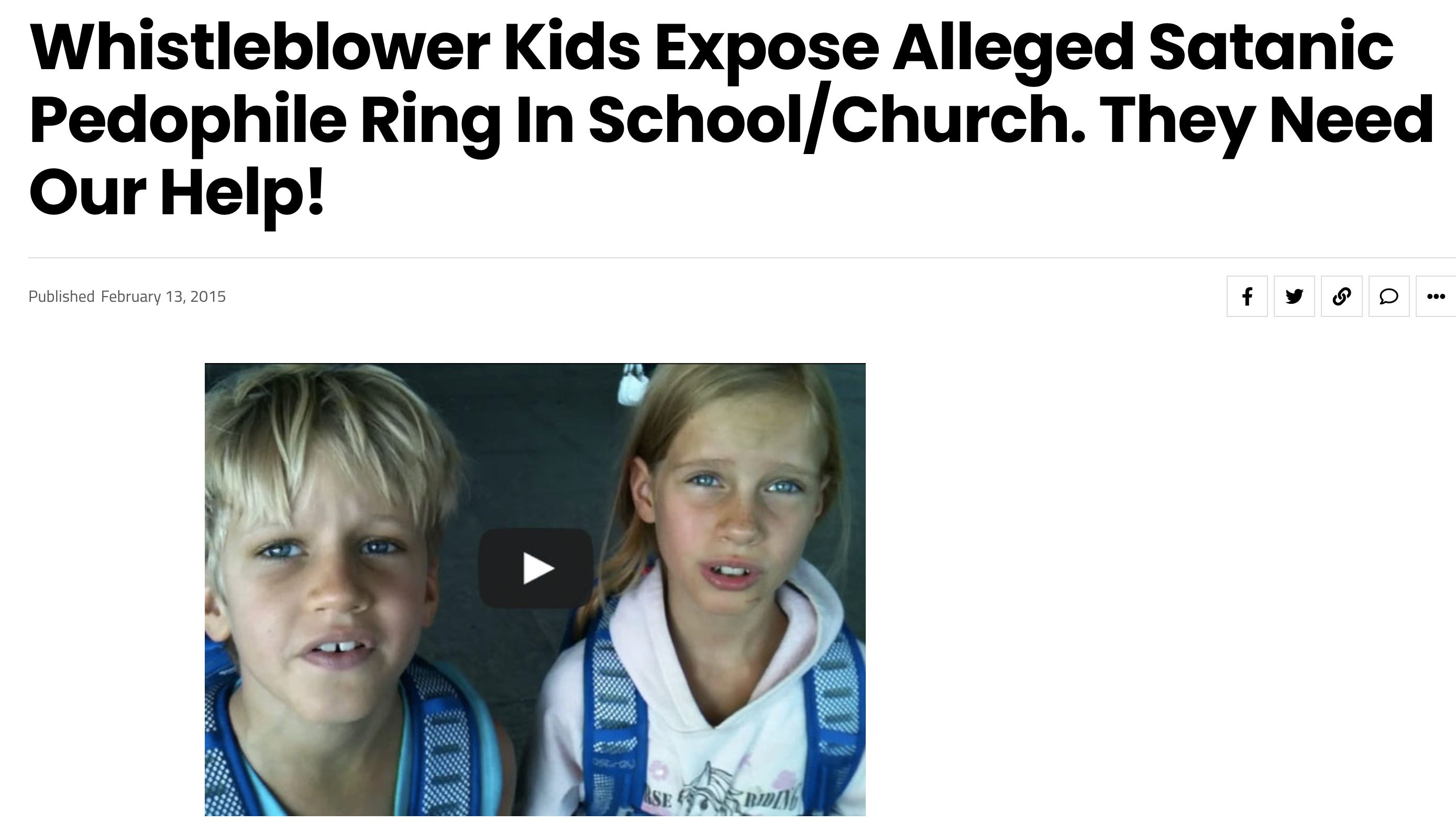 Satanic abuse in Hampstead: a case history