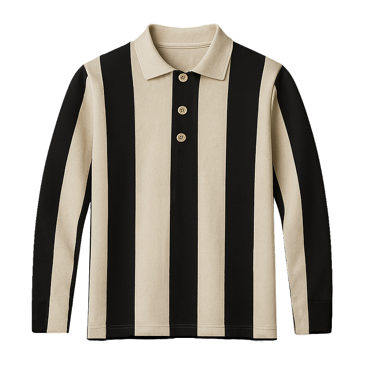 Historic Juventus kits: early black and white striped team photo, original pink shirt with black bow tie, vintage black and white striped jersey, and an early team photo wearing pink shirts with ties.