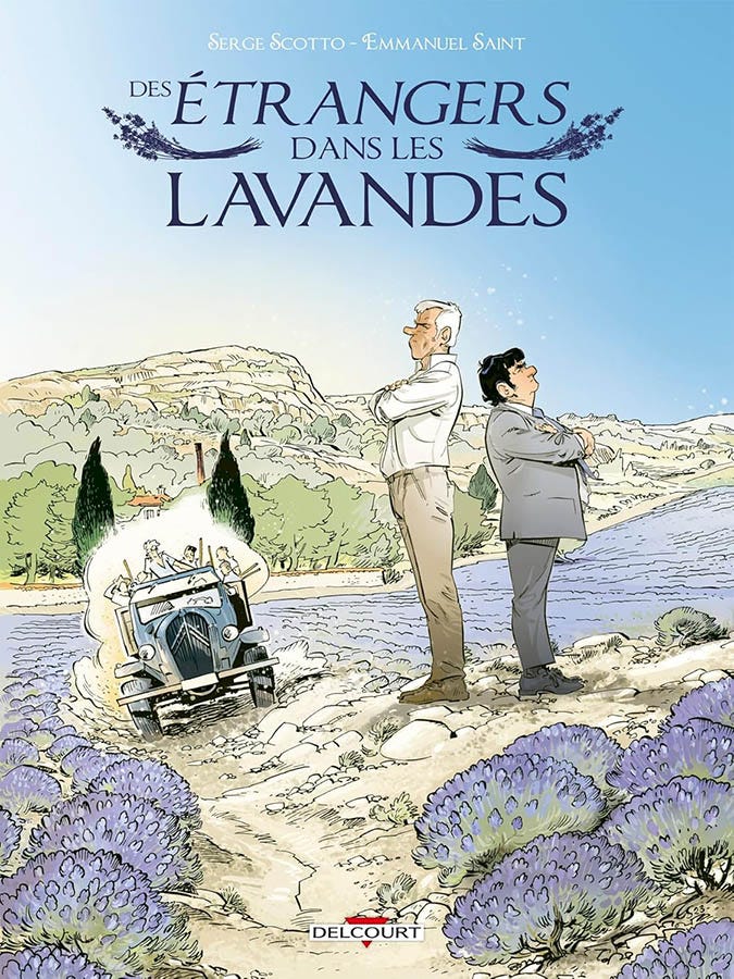 Des étrangers dans les lavandes - Sceneario