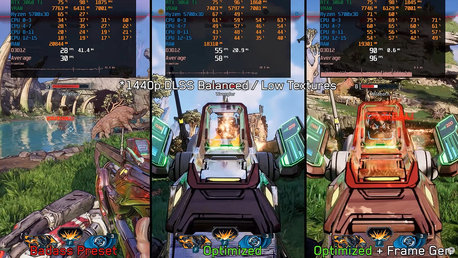 Configurações Otimizadas para Borderlands 4