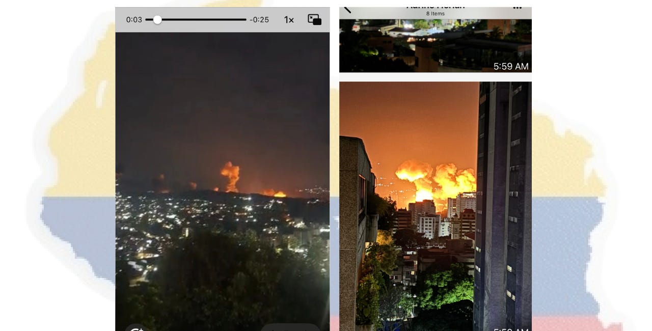 🇻🇪Breaking🇺🇲 The US Strike on Venezuela