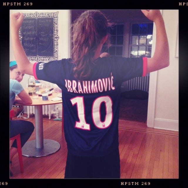 zlatan in the house
