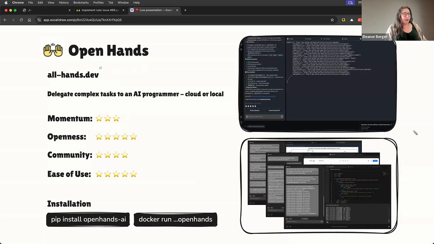 The OpenHands web interface The OpenHands web interface