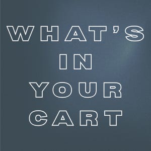 WHAT'S IN YOUR CART logo