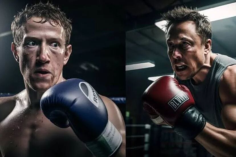 Cage Fight With Meta CEO Mark Zuckerberg Will be Livestreamed on 'X': Elon  Musk