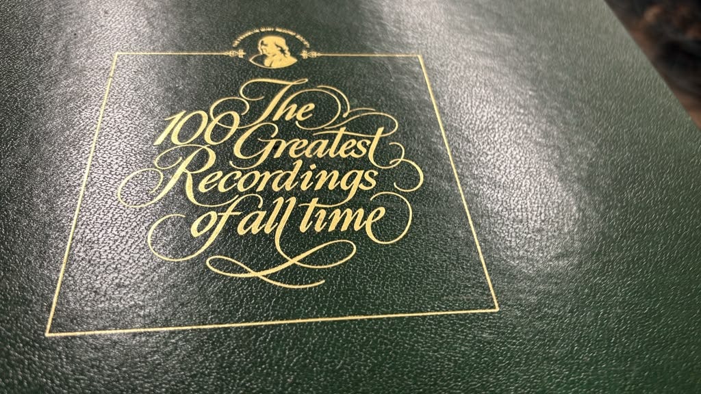 世界名曲選集計62枚 Varulven eBay: Franklin Mint The 100 Greatest Recordings of All
