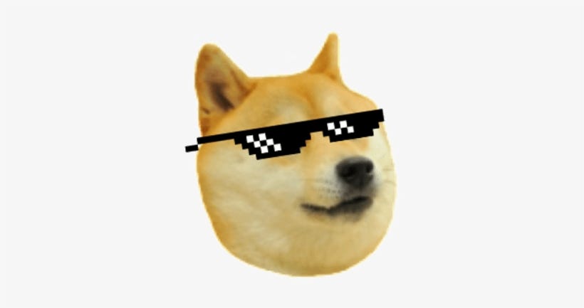 Doge Deal With It - Doge Png Transparent Transparent PNG - 400x400 - Free  Download on NicePNG
