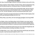 Is the TRINITY in the Bible? 1-Minute Case