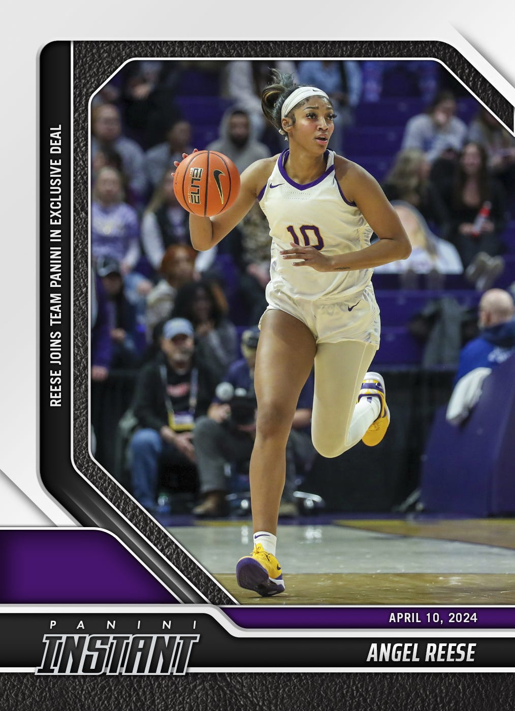 Angel Reese - Panini Instant College Basketball #51 - Black 1/1