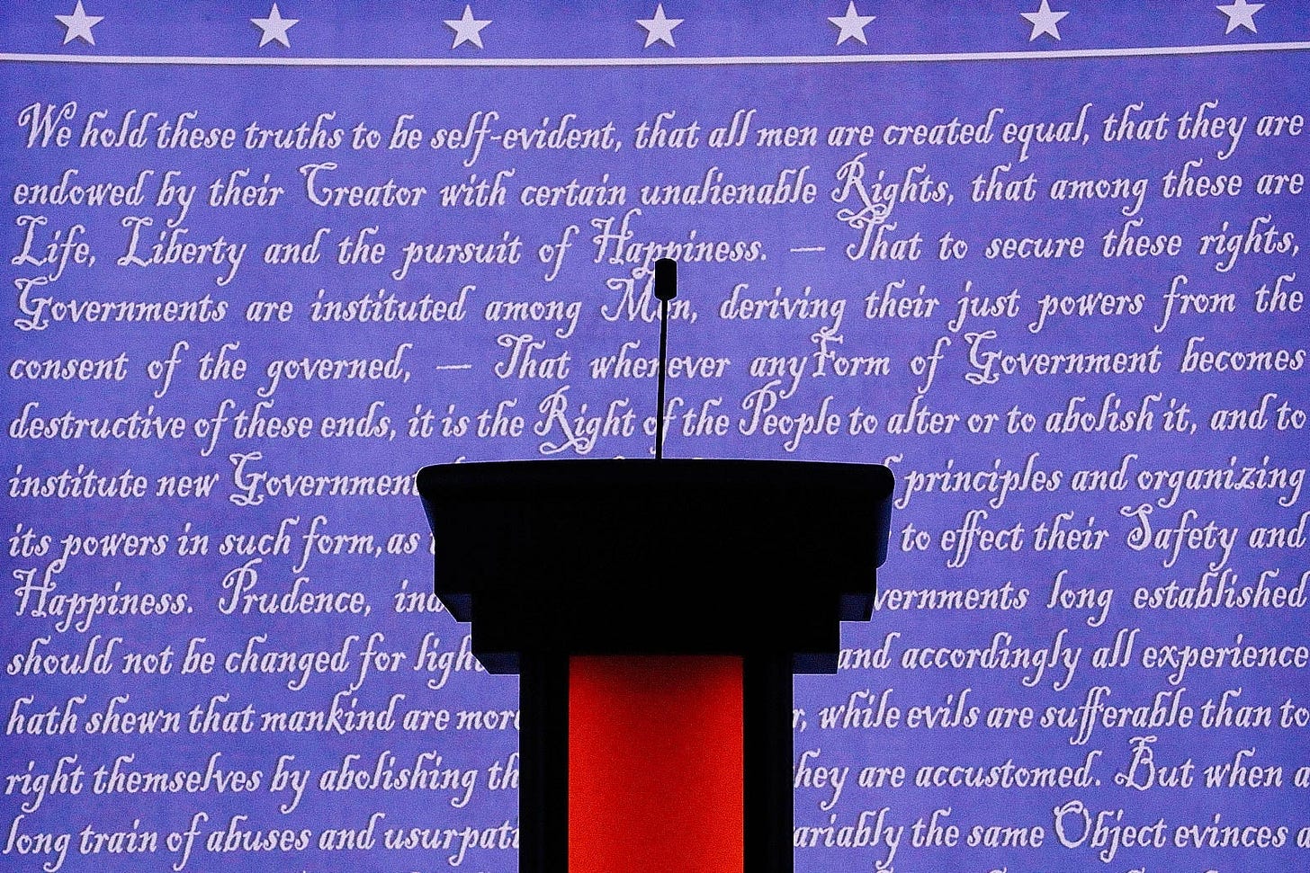 What it's like to moderate a presidential debate.