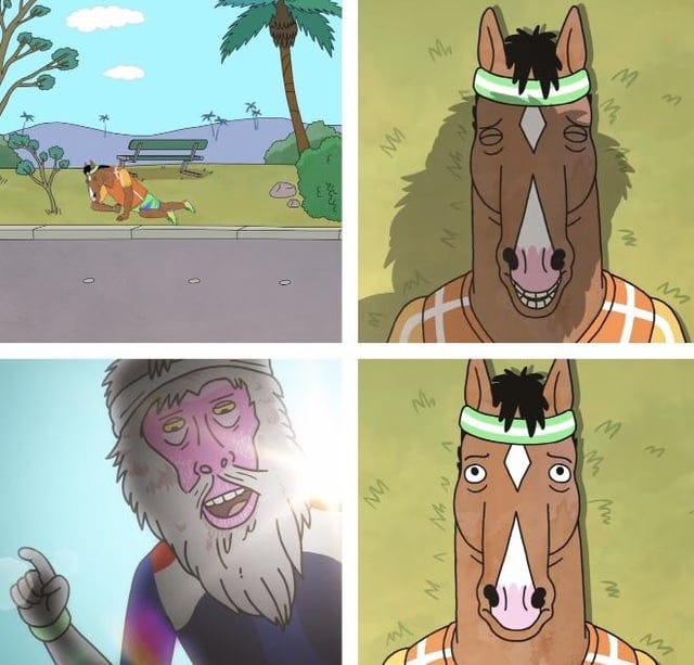 r/BoJackHorseman - It gets easier. Every day it gets a little easier. But you gotta do it every day —that’s the hard part. But it does get easier