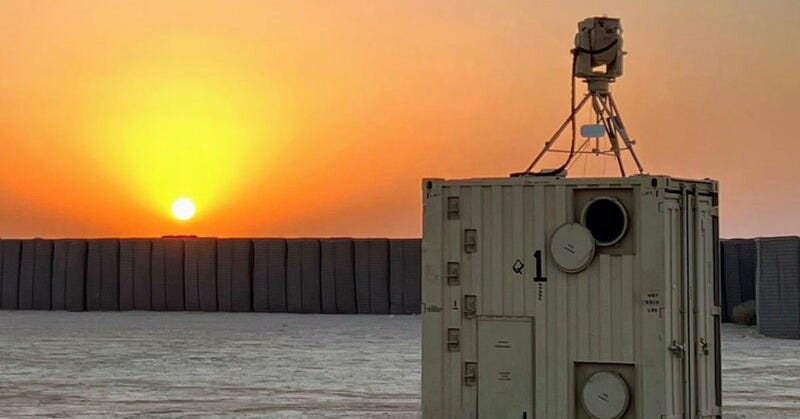 US military laser shoots down CBP drone in Texas