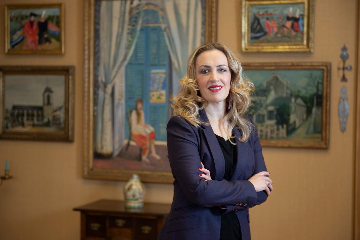 Nancy Ireson, Deputy Director for Collections and Exhibitions & Gund Family Chief Curator, the Barnes Foundation, 2020. Image Credit Photo by Michael Perez. Courtesy of the Barnes Foundation.