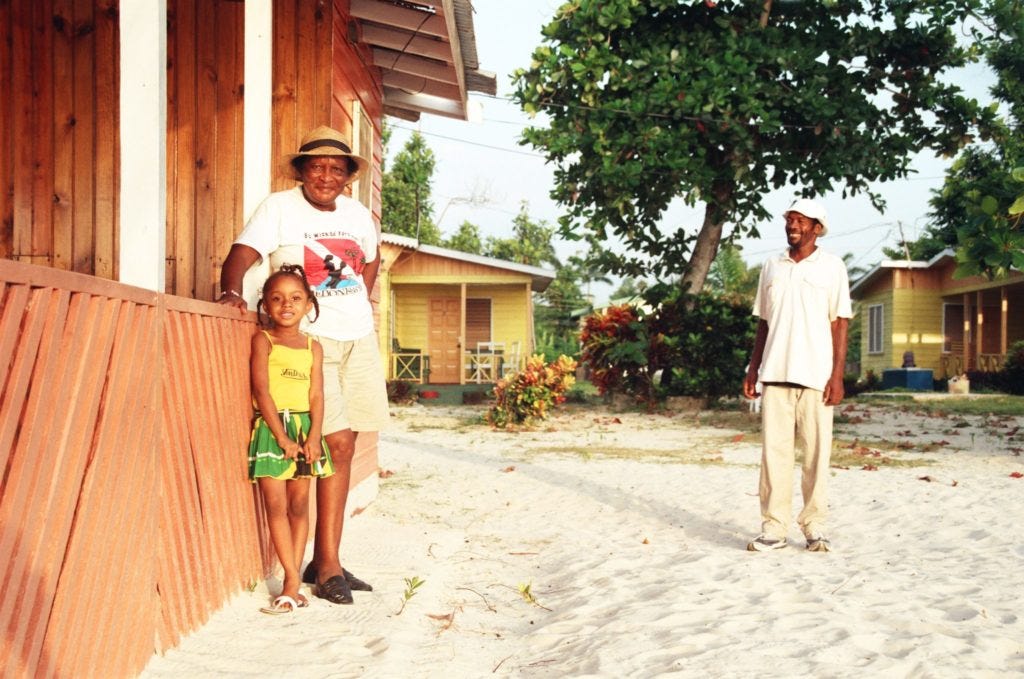 Jamaika, Karibik, Strand, Menschen Jamaika, Karibik, Strand, Menschen