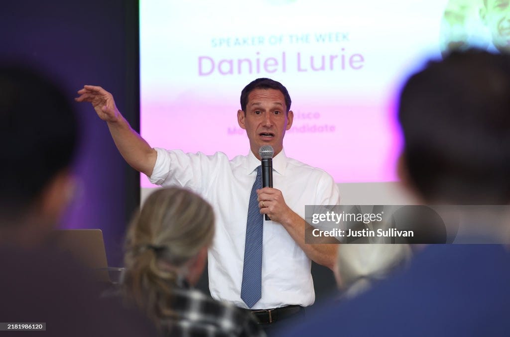 San Francisco Mayoral Candidate Daniel Lurie Campaigns Ahead Of Election Day San Francisco Mayoral Candidate Daniel Lurie Campaigns Ahead Of Election Day
