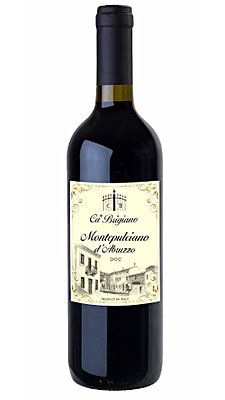 Pictured: Bennati's similar Ca Brigiano Montepulciano d'Abruzzo