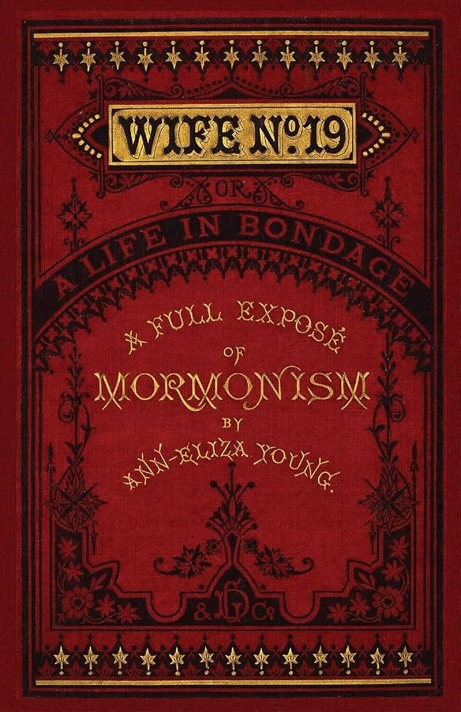 Wife No. 19: Young, Ann Eliza: 9798950661013: Amazon.com: Books