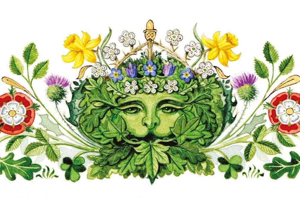 The Green Man: King Charles' coronation invitation is causing some drama.
