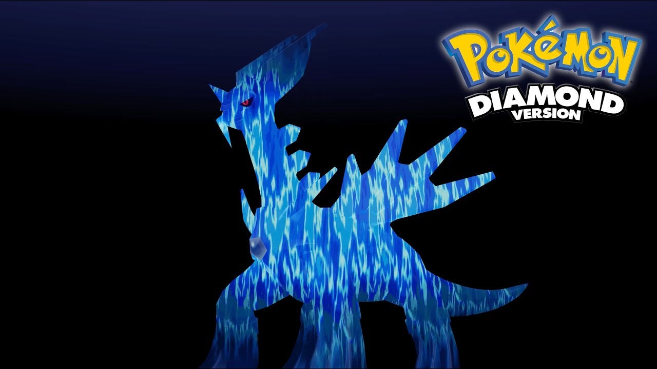 Pokemon Diamond Title Screen HD Remake