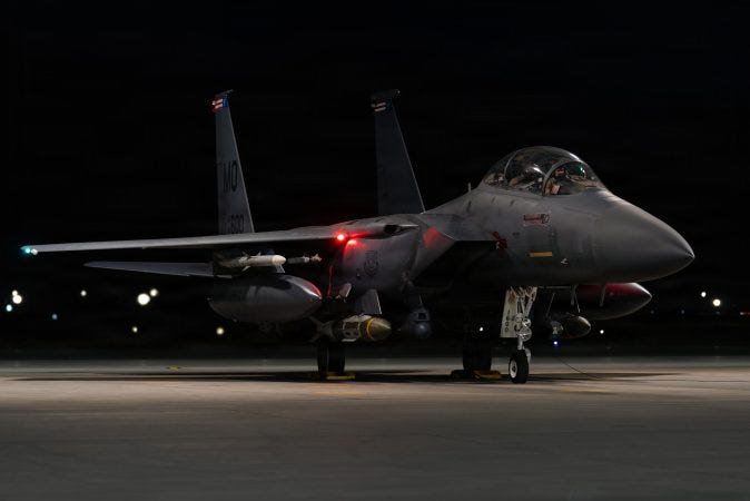 A military jet on the runway

AI-generated content may be incorrect.
