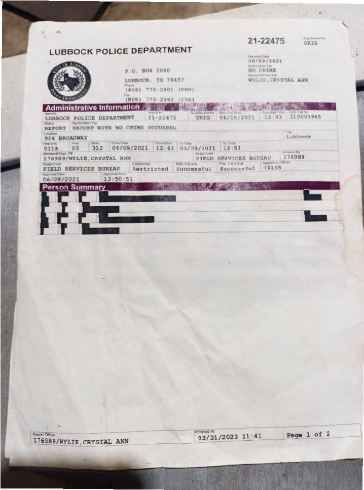 Lake 7 Murder Cover-Up: A witness is dead, a ranch stolen, and officials enriched. Inside the Lubbock Lake 7 murder cover-up and conspiracy. Lake 7 Murder Cover-Up: A witness is dead, a ranch stolen, and officials enriched. Inside the Lubbock Lake 7 murder cover-up and conspiracy.