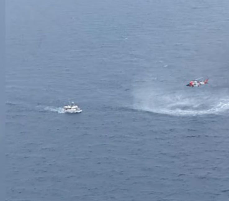 Coast Guard Medevacs Injured Fishing Captain More Than 100 Miles Off Gulf Coast