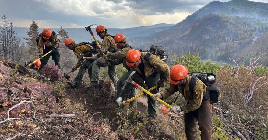3 firefighters killed, 2 injured battling wildfires on Colorado-Utah border | KUER 3 firefighters killed, 2 injured battling wildfires on Colorado-Utah border | KUER