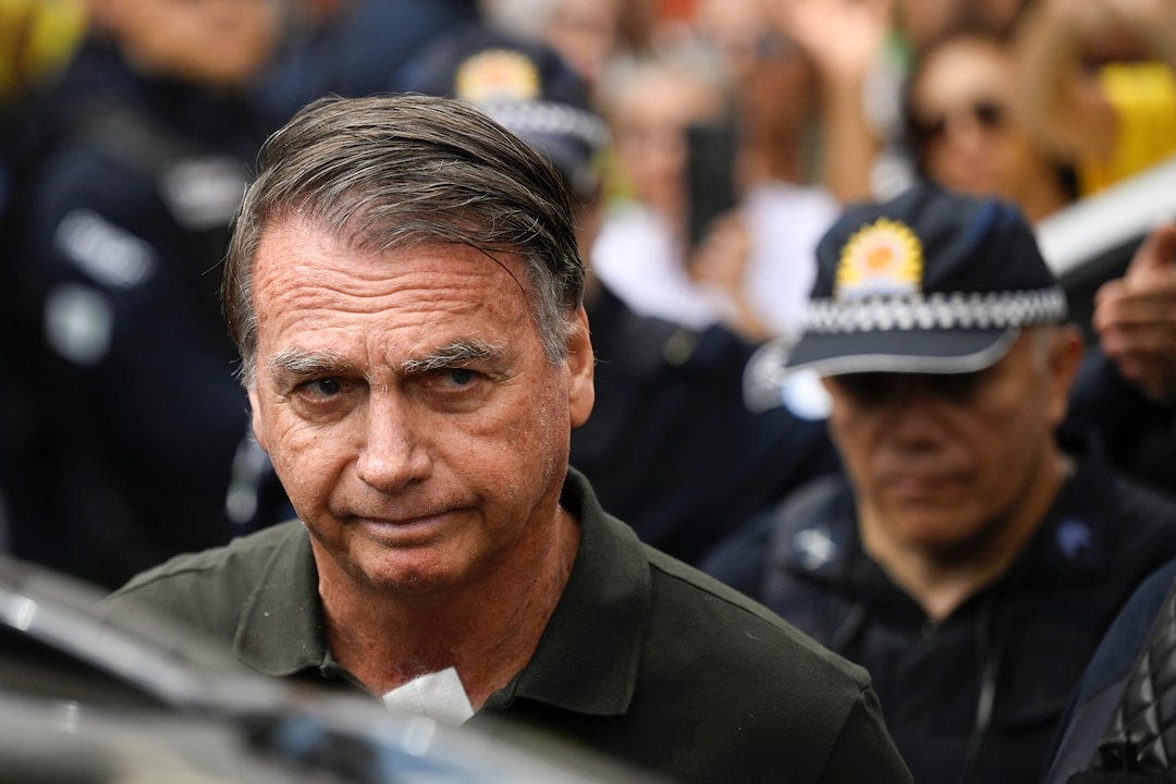 Brazil's top court orders Bolsonaro to start serving coup plot sentence in  police station | Reuters